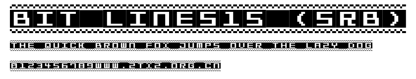 Bit Lines15 (sRB).ttf