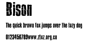 Bison.ttf