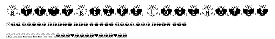 BillyBears LoveNotes