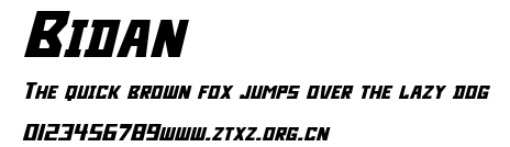Bidan.otf