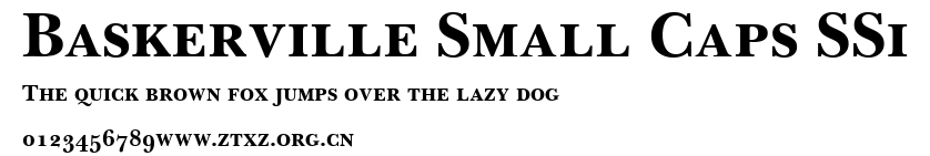Baskerville Small Caps SSi.ttf