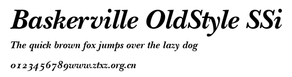 Baskerville OldStyle SSi.ttf