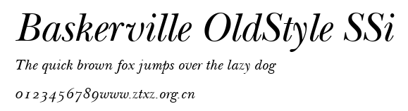 Baskerville OldStyle SSi.ttf