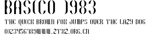 Basico 1983.ttf