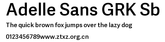 Adelle Sans GRK Sb.TTF
