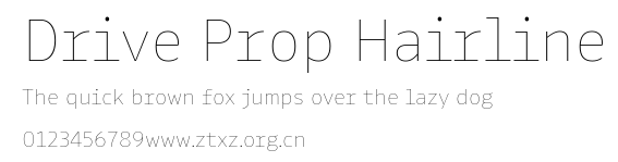 Drive Prop Hairline.ttf