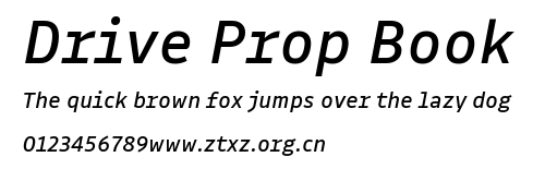 Drive Prop Book.ttf