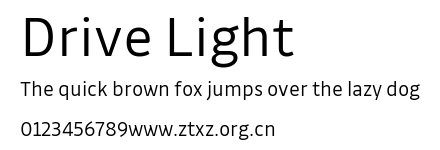 Drive Light.ttf