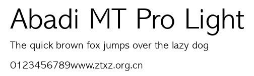 Abadi MT Pro Light.ttf