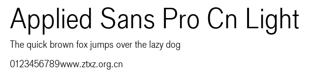 Applied Sans Pro Cn Light.ttf