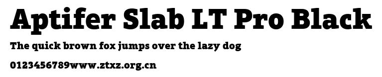 Aptifer Slab LT Pro Black.ttf