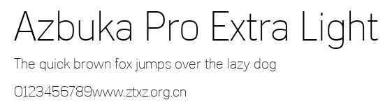 Azbuka Pro Extra Light.ttf