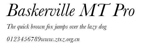 Baskerville MT Pro.ttf