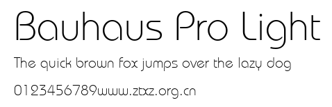 Bauhaus Pro Light.ttf