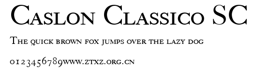 Caslon Classico SC.ttf