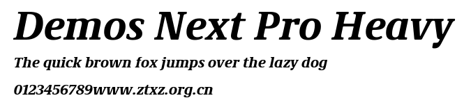 Demos Next Pro Heavy.ttf