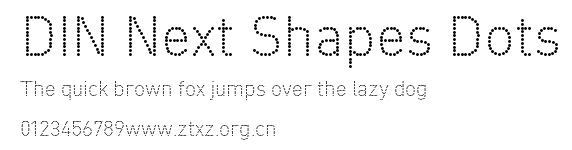 DIN Next Shapes Dots.ttf
