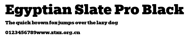 Egyptian Slate Pro Black.ttf