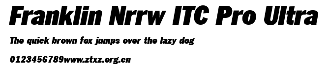 Franklin Nrrw ITC Pro Ultra.ttf