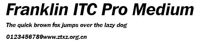 Franklin ITC Pro Medium.ttf