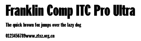 Franklin Comp ITC Pro Ultra.ttf