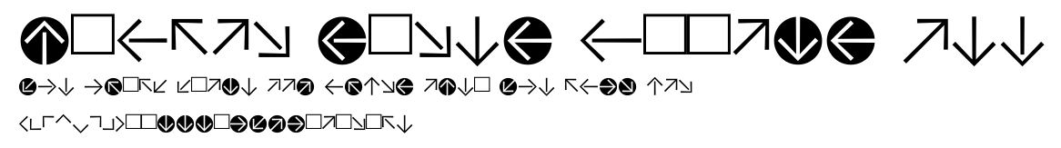 Vialog Signs Arrows One.ttf