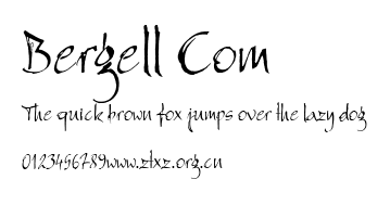 Bergell Com.ttf