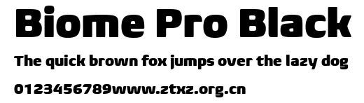 Biome Pro Black.ttf