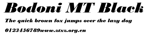 Bodoni MT Black.ttf
