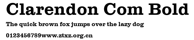 Clarendon Com Bold.ttf