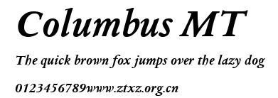Columbus MT.ttf