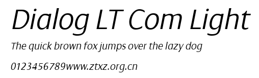 Dialog LT Com Light.ttf