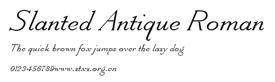 Slanted Antique Roman.ttf