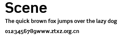 Scene.ttf