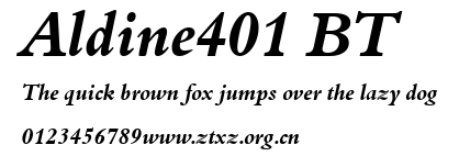 Aldine401 BT.ttf