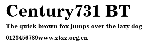 Century731 BT.ttf