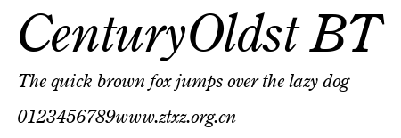 CenturyOldst BT.ttf