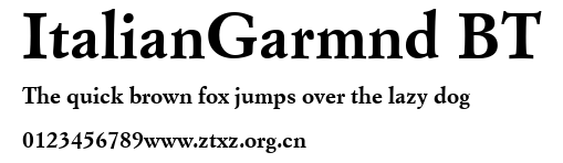 ItalianGarmnd BT.ttf