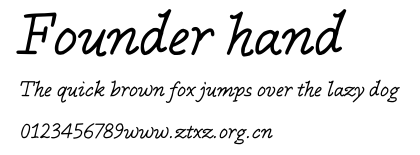 Founder hand.ttf