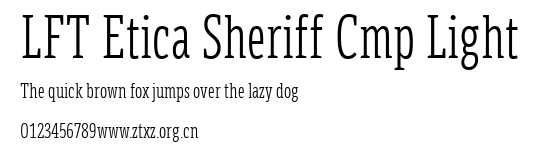 LFT Etica Sheriff Cmp Light.ttf