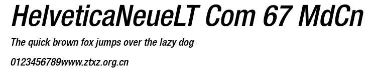 HelveticaNeueLT Com 67 MdCn