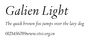 Galien Light.ttf