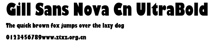 Gill Sans Nova Cn UltraBold.ttf