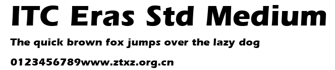 ITC Eras Std Medium.ttf