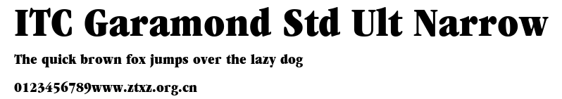 ITC Garamond Std Ult Narrow.ttf