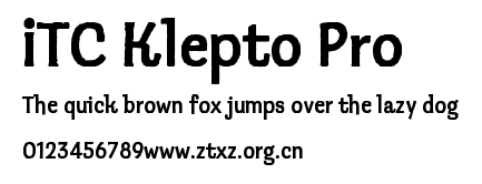 ITC Klepto Pro.ttf