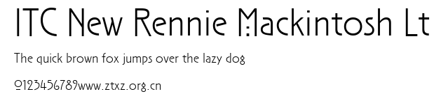 ITC New Rennie Mackintosh Lt.ttf