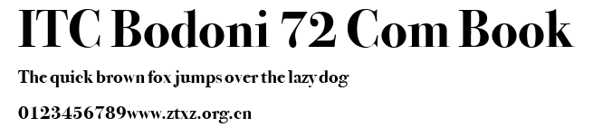 ITC Bodoni 72 Com Book.ttf