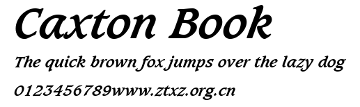 Caxton Book.ttf