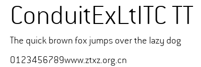 ConduitExLtITC TT.ttf